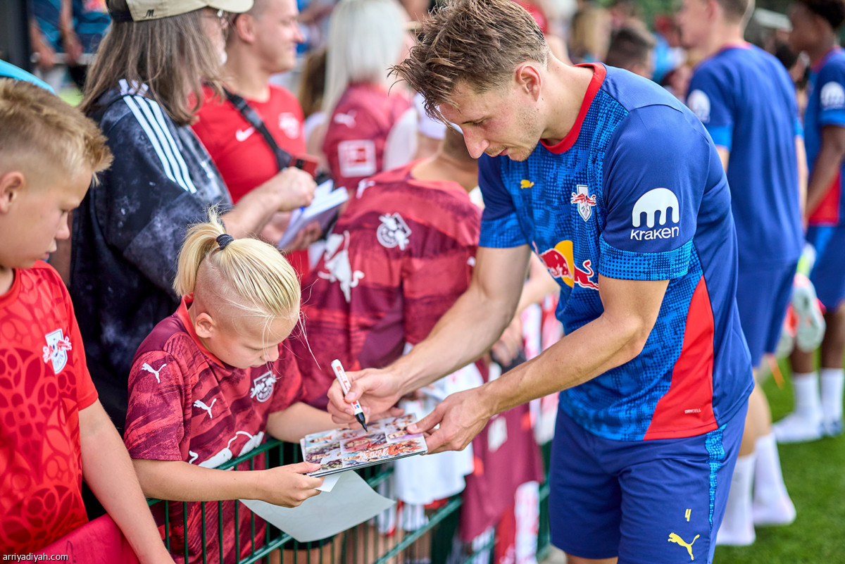 لايبزيج.. تدريب مفتوح