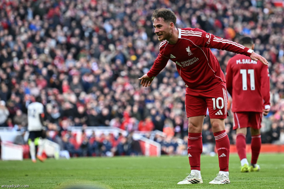 ليفربول يعاقب وست هام بخماسية