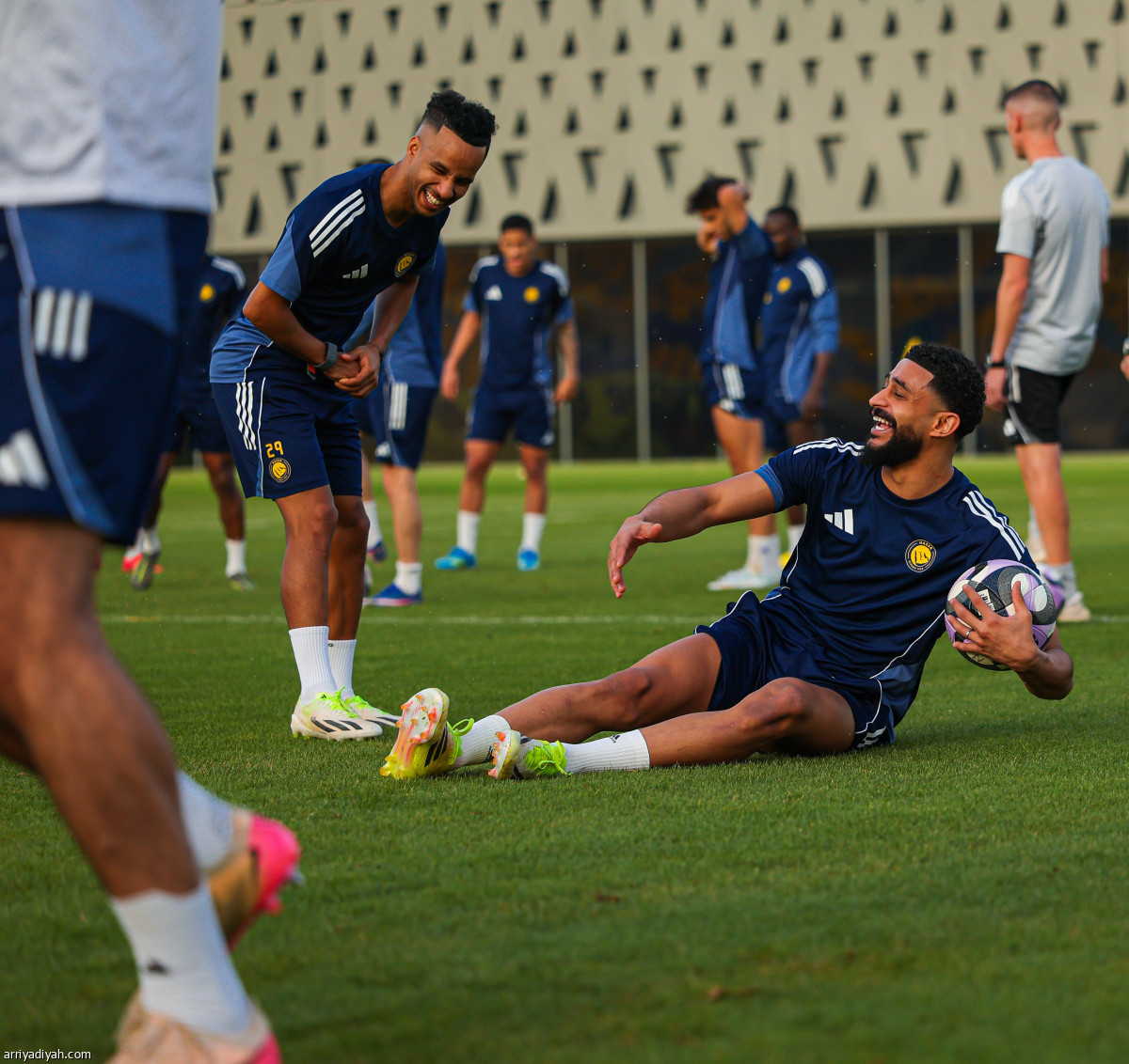 تدريب ومغادرة