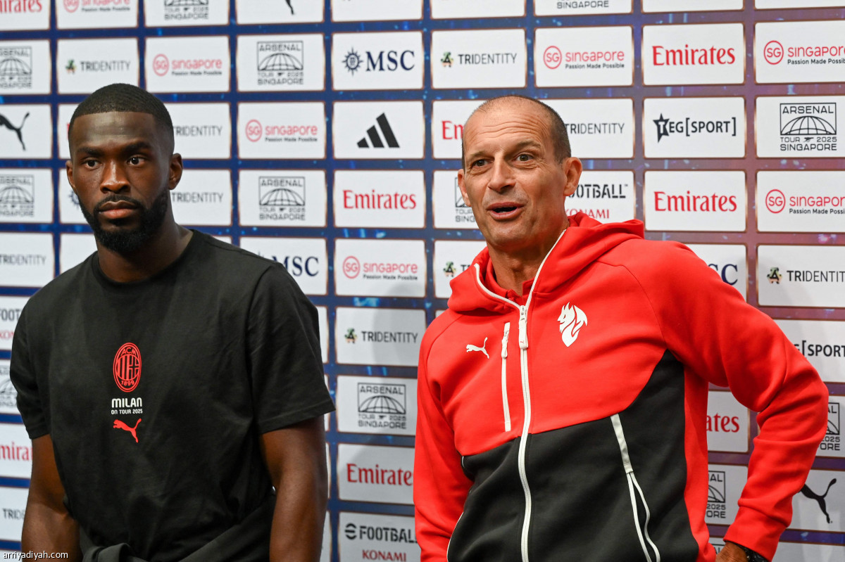 مدربا ميلان وأرسنال يتحدثان