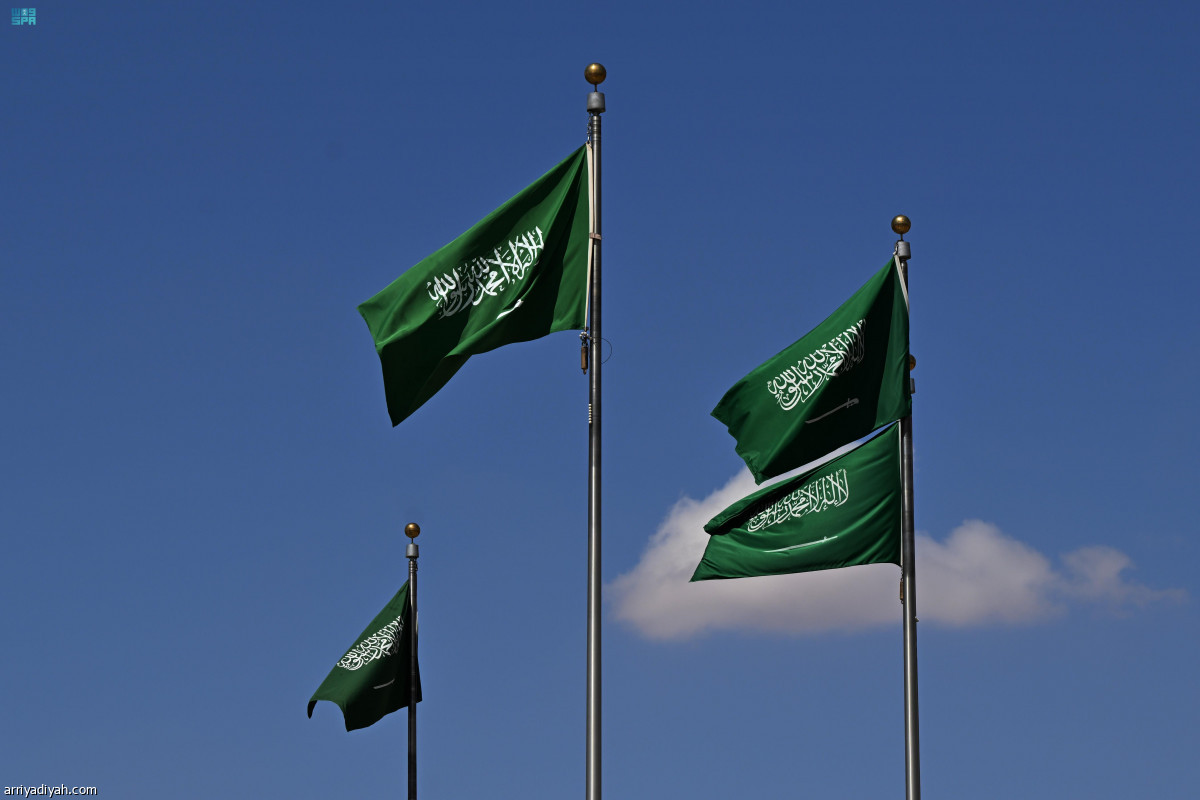 المدن السعودية تحتفي بـ«يوم العلم»