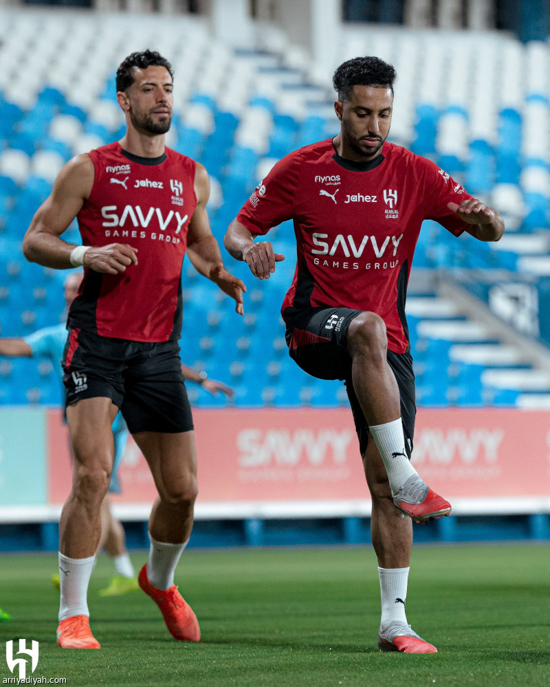 الهلال يختتم الاستعدادات