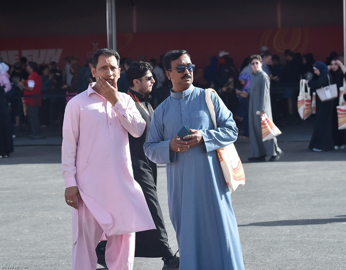 المتسابقون يستعدون